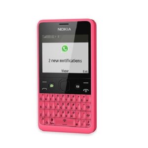 Nokia 210 Dual SIM Keypad Phone | Wi-Fi, 2MP Camera, FM Radio, Expandable Memory – Pink (Imported)